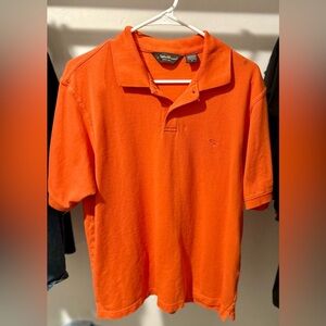 Eddie Bauer Orange Polo Shirt